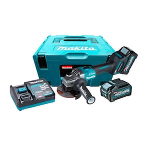 Esmerilhadeira 115mm 4.1/2" Brushless 2 Bat 40V 4Ah GA004GM201 Makita 110V