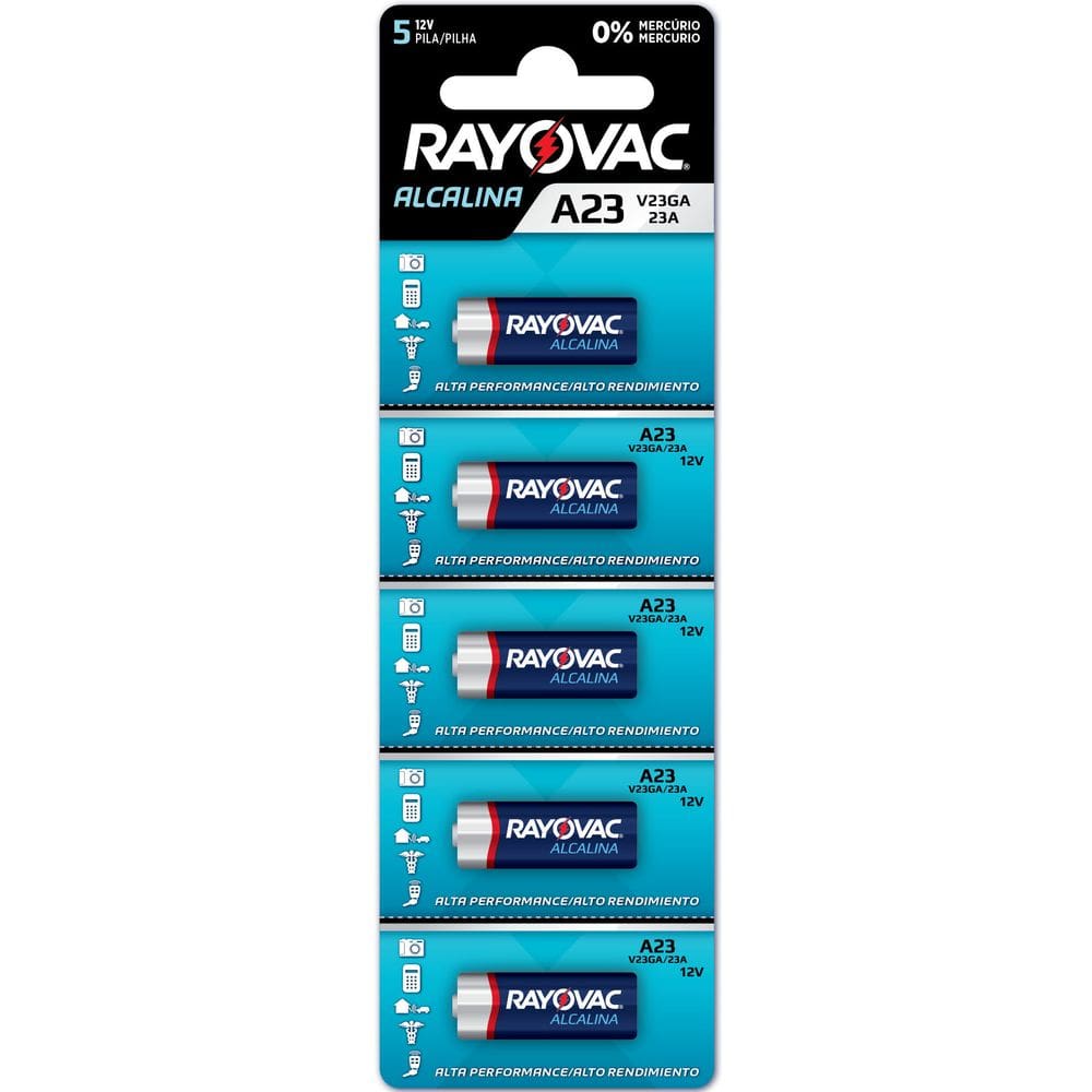 Pilhas Rayovac AA Alcalinas - Pacote 4 unid.