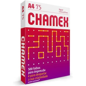 Papel Sulfite Chamex Office A4 75g 500 Folhas - Chamex