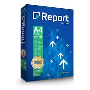 Papel A4 Sulfit 75G M2 210Mm X 297Mm Com 500Fls
