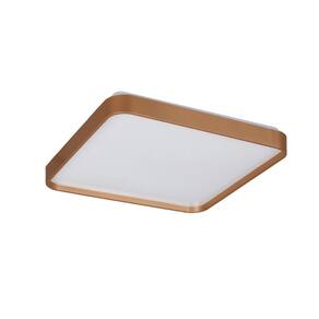 Plafon Sobrepor Dourado e Branco 38cm Led 30W 3 em 1 Bivolt LA1031 Delis