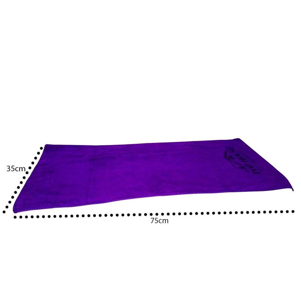 Pano De Limpeza Multiuso Roxo Poliéster 35Cm X 75Cm