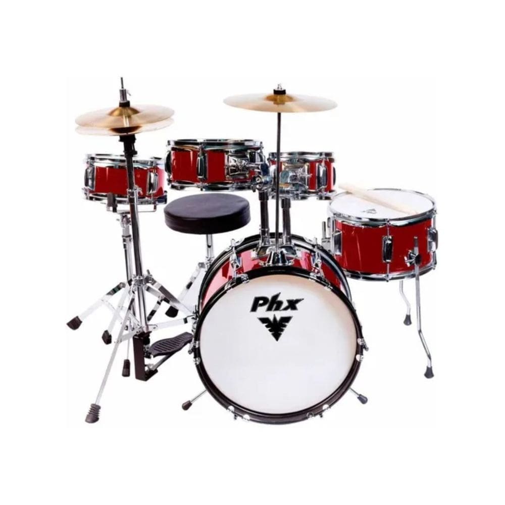 Bateria Acústica Infantil Phx Ds514c Bumbo 14 Polegadas