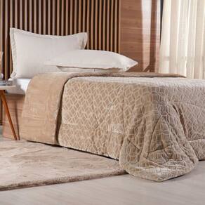 Edredom Queen Plush Sense Dupla Face 100% Poliéster 230x250cm