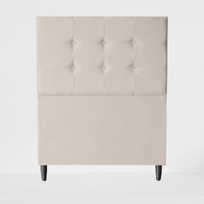 Cabeceira Cama Box Solteiro Estofada Itália 90 Cm Suede Bg - Divalê Shop