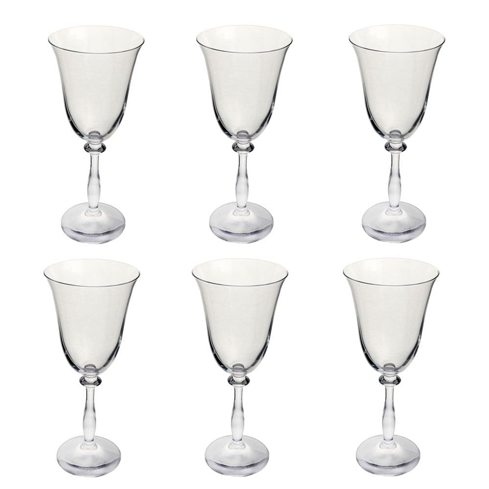 Jogo de 6 Taças para Vinho Tinto em Cristal 250ml