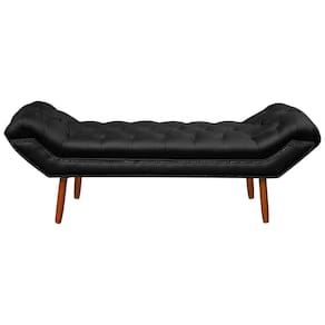 Puff Recamier Clássico Retrô Roma Queen Size 160cm Corino - SOFA STORE