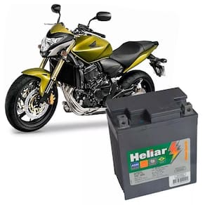 Bateria Moto Cb 600 Hornet Htz7l Powersports Selada 6ah 12v