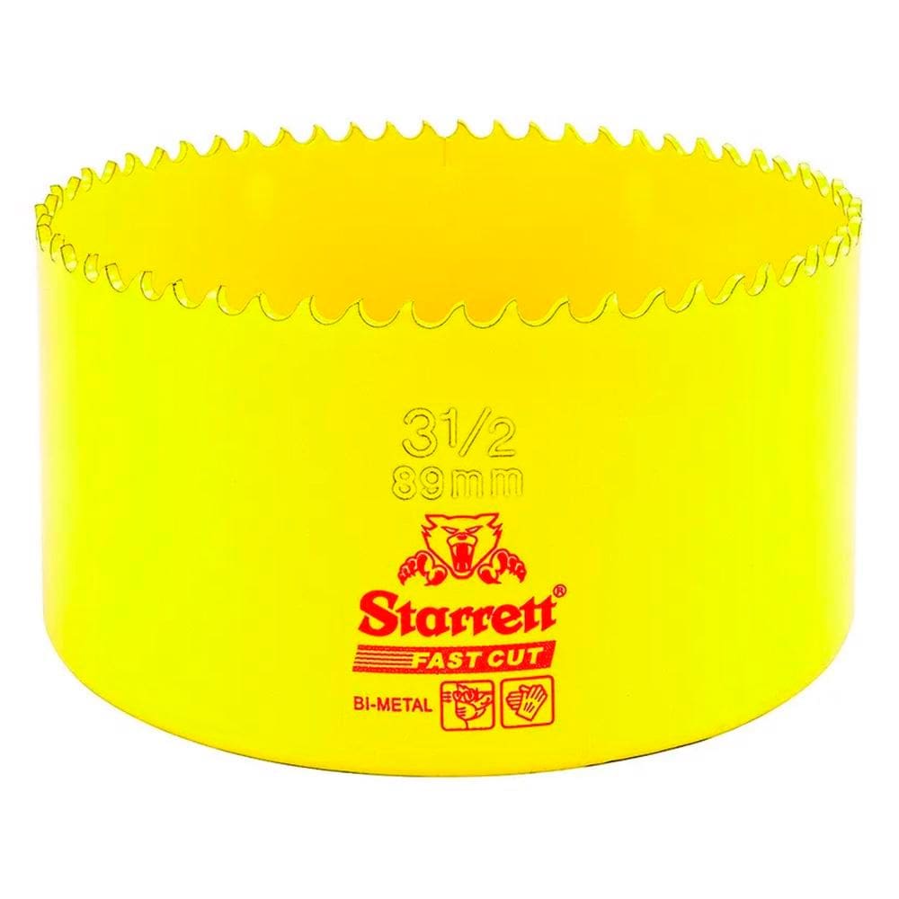 Serra Copo Bimetal 89 mm 3.1/2" - Starrett FCH0312-G