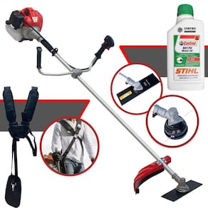 Roçadeira Aparador De Grama CG430P TB Anmax 2HP + Óleo Stihl