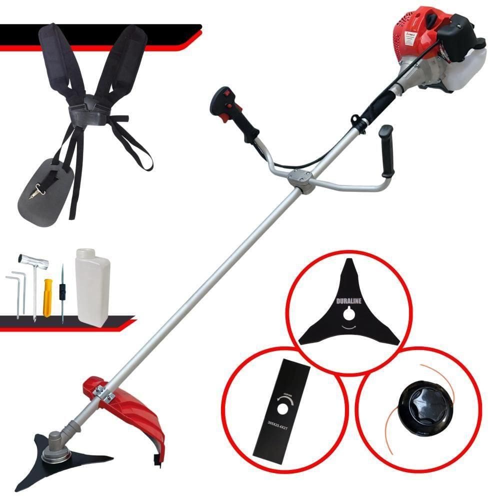 Roçadeira CG520P TB 52CC Com Carretel E Lâmina 2p + Lâmina 3p