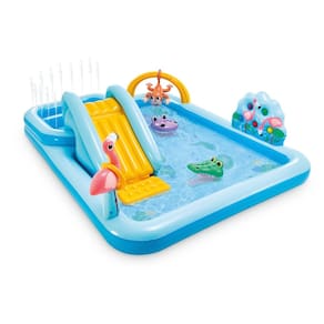 Piscina infantil inflável Jungle Adventure Play Center Spray