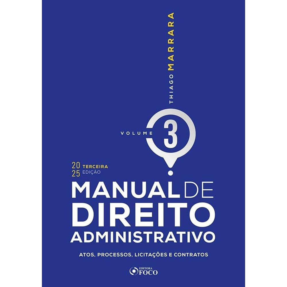 Manual de Direito Administrativo - 3ª Ed - Volume 3(2803)