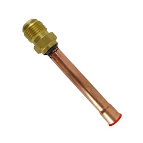 União De Acesso Tubo De Cobre 3-8 C- Solda Tubo 70mm - Eos Único
