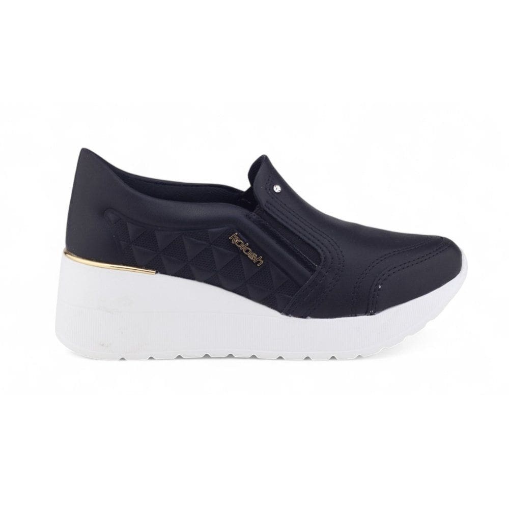 Tênis Kolosh Feminino C3565 Casual Upper Anabela