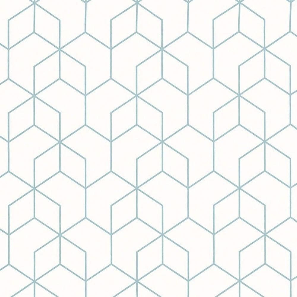 Papel De Parede Ella Geometria 6743-30 Rolo 10m X 0,53m