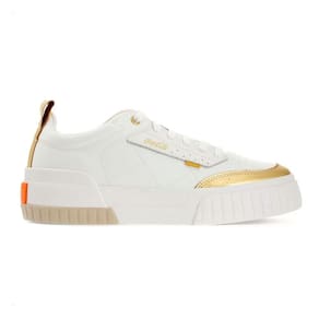 Tenis Coca Cola Rio Coast Branco/dourado Feminino