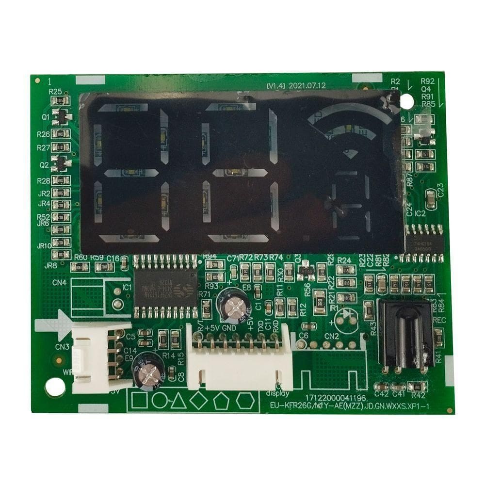 Placa Display Ar Condicionado 9 A 22.000 Btus Silvermaxi E Connect - Midea Springer Admiral Único