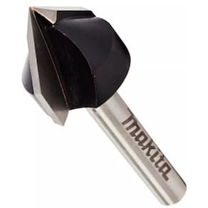 Fresa Tupia Ponta V Haste 6mm 90 Graus Makita D-68177