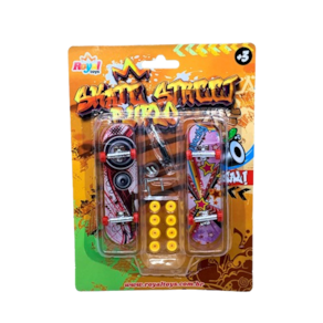 Skate Street Manobras e Radicalidade em Miniatura 24 unidd