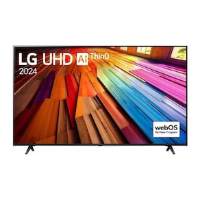 Smart TV LG 65" 4K UHD 65UT8000 Processador AI a5 Gen7 Alexa Chromecast integrado Otimizador de Jogos webOS 24 Bluetooth Wi-Fi USB HDMI Ethernet