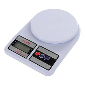 Balança Digital De Precisão Cozinha 10Kg Nutrição E Dieta