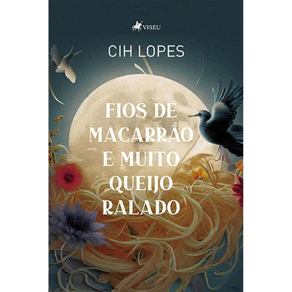 Fios de macarra~o e muito queijo ralado