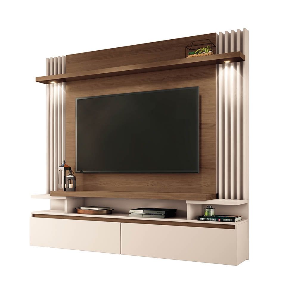 Painel TV 55 Pol 181cm Bancada Suspensa Aimi H01 - D`Rossi
