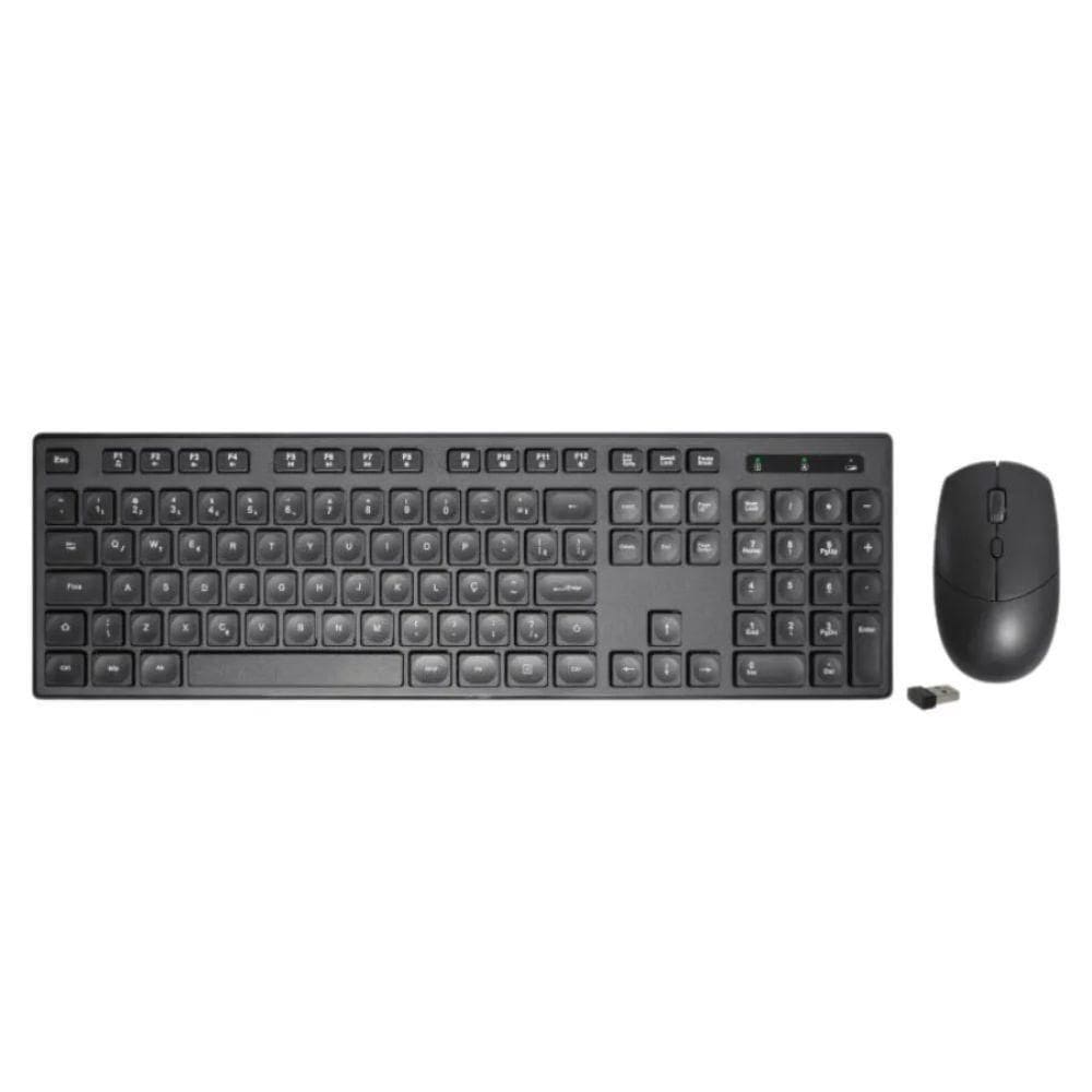 Kit Teclado+mouse+mousepad Sem Fio Gamer Ka6029-734