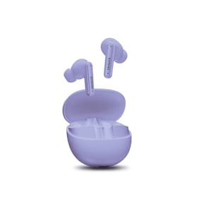 Fone de Ouvido AIWA AWS-EB-04-P Bluetooth Eardbud IPX4 ANC 26 Horas de Bateria - Roxo