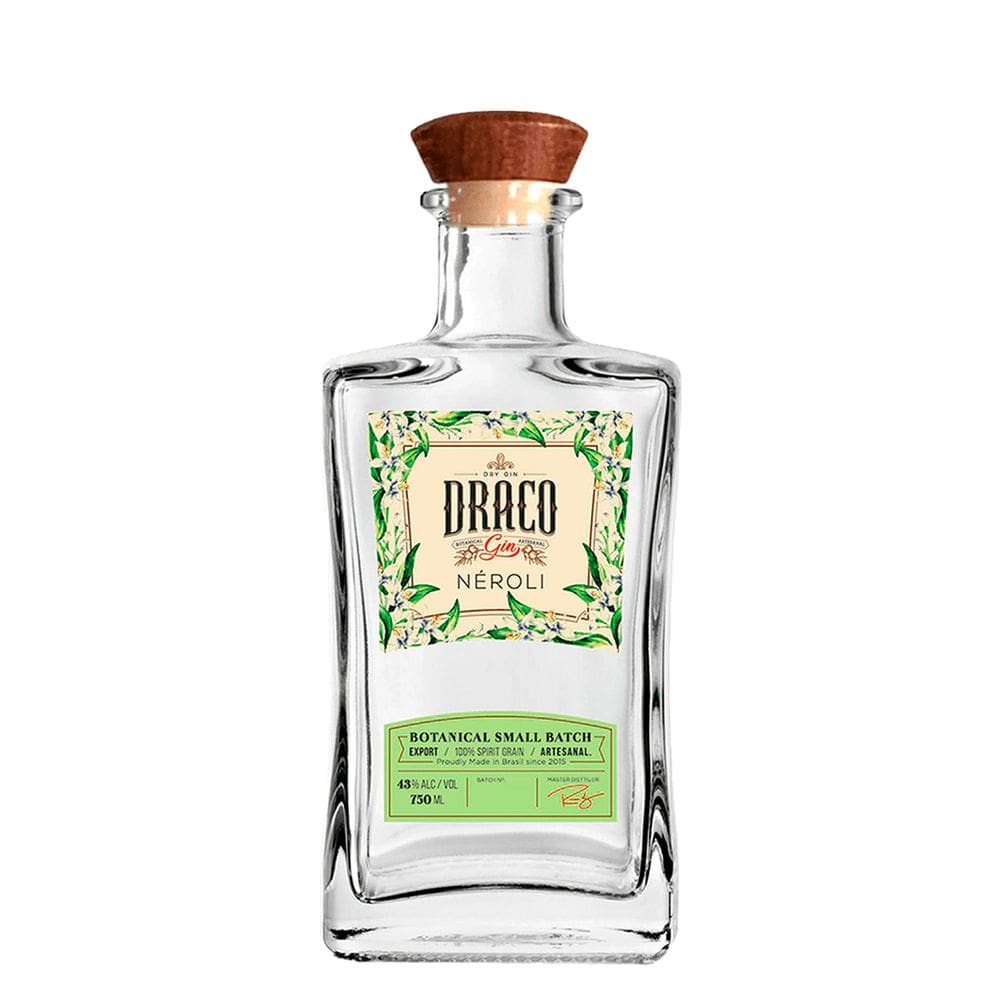 Gin Nacional Draco Néroli Garrafa 750ml