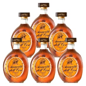 Licor Fino de Amêndoa Stock Amaretto Dell`Orso 700ml 6un