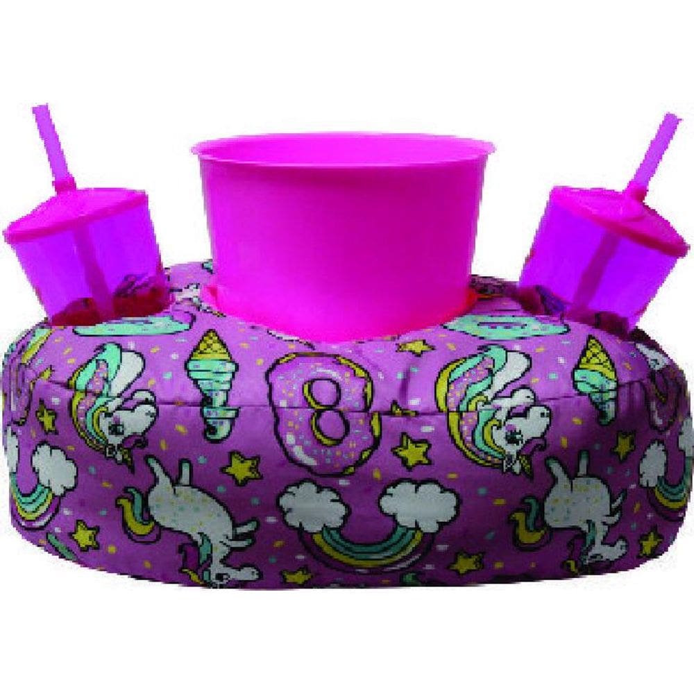 Almofada Porta Pipoca 34 X30 X12 Cm Unicornio