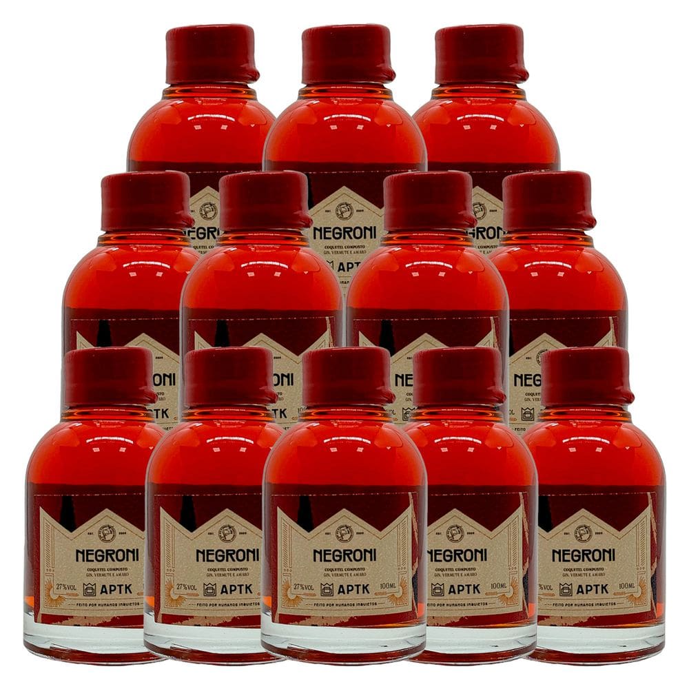 Miniatura Drink Negroni Classico APTK Spirits 100ml 12un