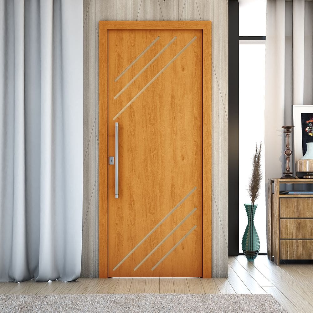 Porta De Madeira  Frisada U.V  210cm x 90cm - R30K