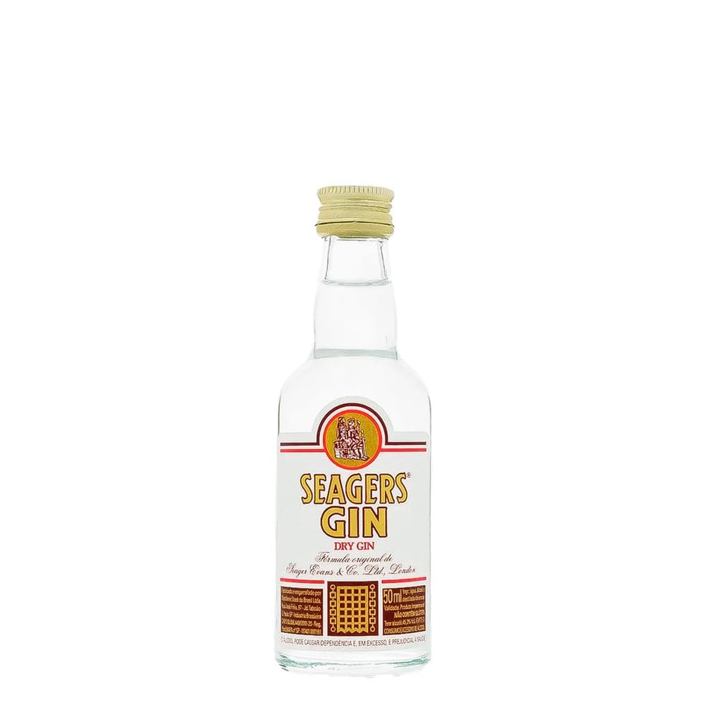 Miniatura Gin Seagers Dry Gin Garrafa 50ml
