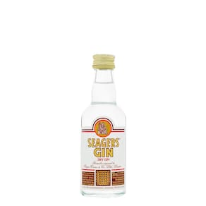 Miniatura Gin Seagers Dry Gin Garrafa 50ml