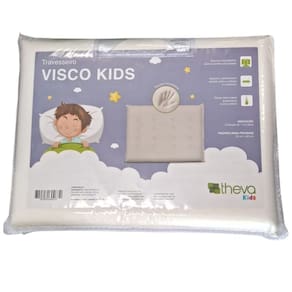 Travesseiro Visco Kids 30X40 cm Viscoelástico Theva
