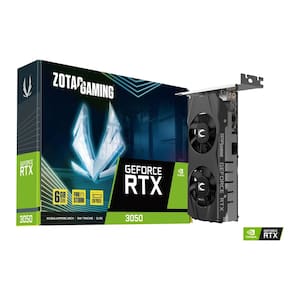 Placa De Vídeo Zotac RTX 3050 6GB Gddr6 96bits Low Profile (Perfil Baixo)