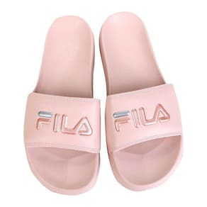 Chinelo Fila Drifter Basic Feminino - Rosa e Prata