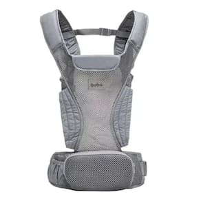 Mochila Canguru Bebê Dobrável Compacta 3 Posições Ajustável até 15kg Buba