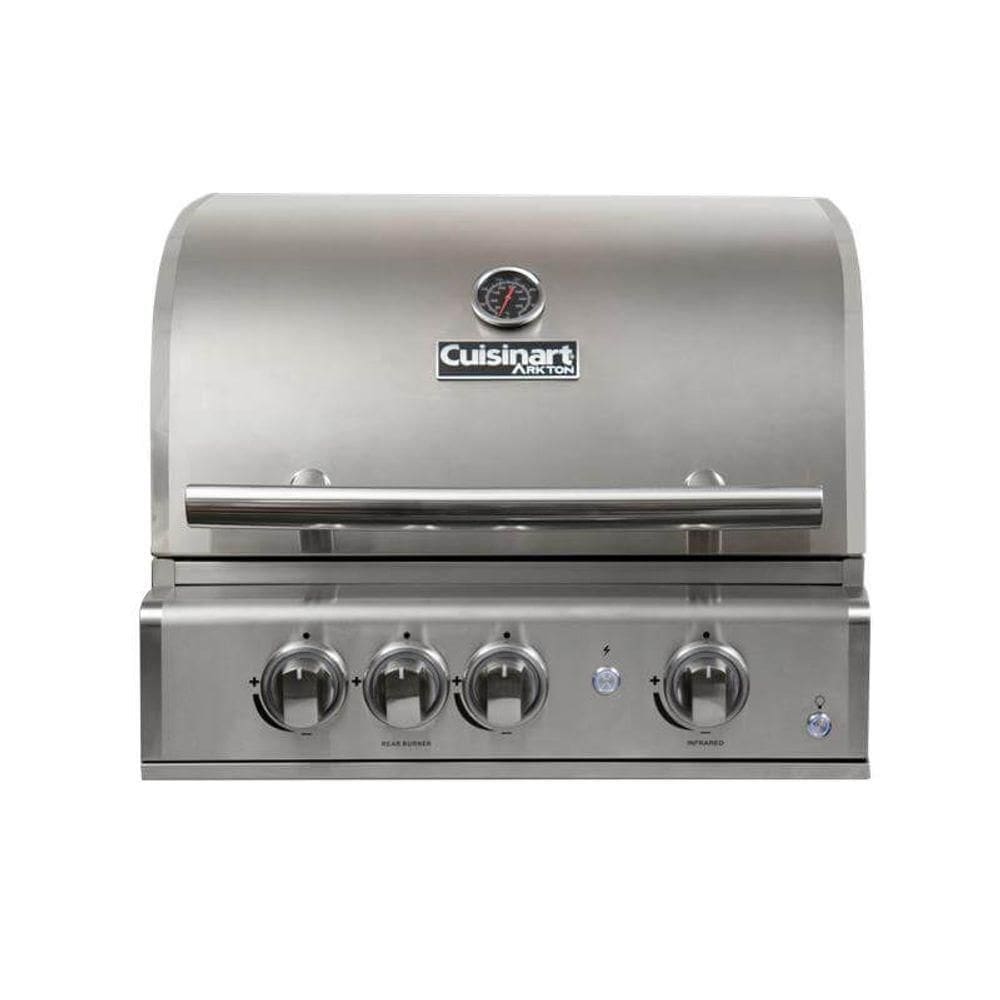 Churrasqueira Premium A Gás 3 Queimadores 220v Cuisinart Arkton