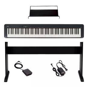 Kit Piano Digital  CDP-S160 C2 88 Teclas + Estante Suporte EP 160
