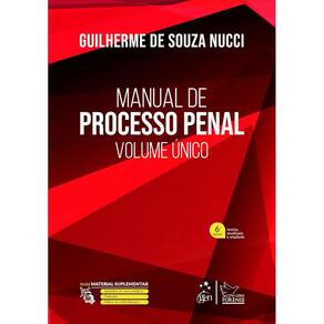 Manual de Processo Penal - Volume Único - 6ª Edição (1403)