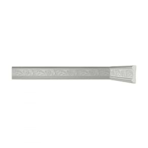 Kit com 3 Barras Roda Meio Hella Perfil de Poliestireno Homestar 6m Branco