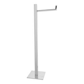 Papeleira Quadrada De Chão Com Reserva Inox