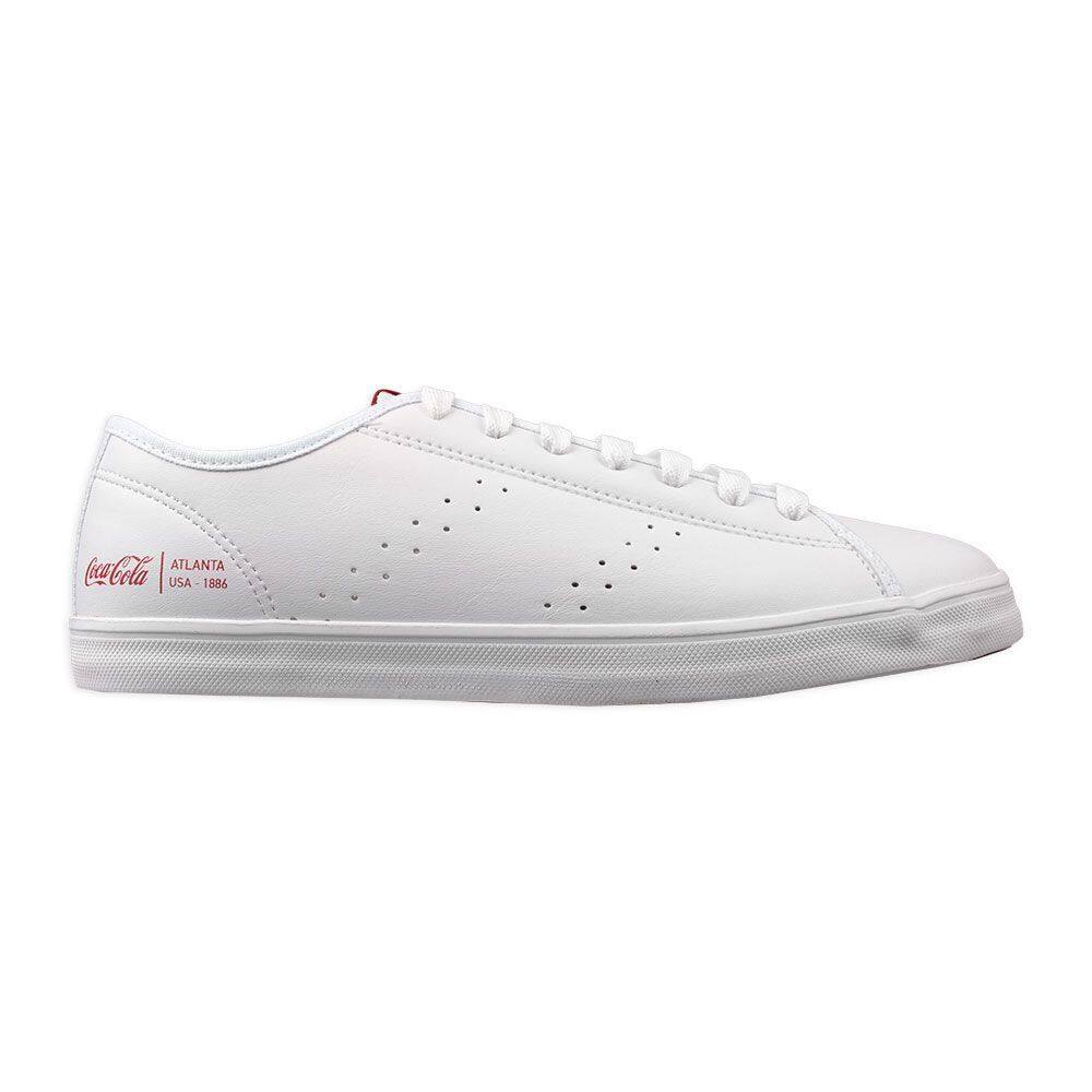 Tênis Coca-Cola Coast Masculino Casual Confortável Branco