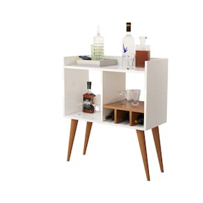 Aparador p/ Salas e Recepção com Porta Garrafas e Bebidas