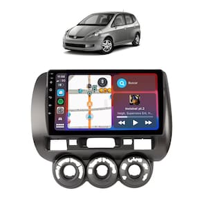 Kit Multimidia Fit 2004 2005 2006 2007 2008 Carplay AndroidAuto 9 Pol - Roadstar 908BR