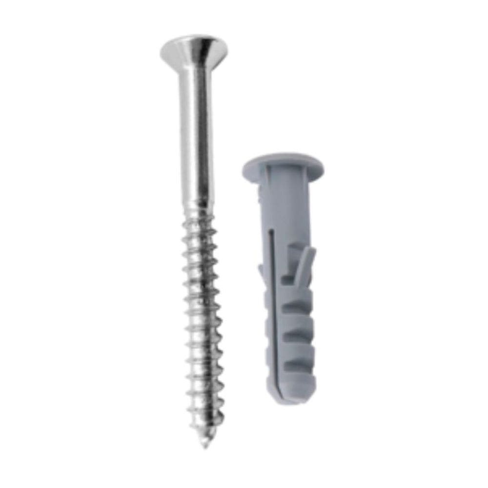 Kit 4  Parafuso 5 X 40 + Bucha 8 Mm kit com 6 unidades